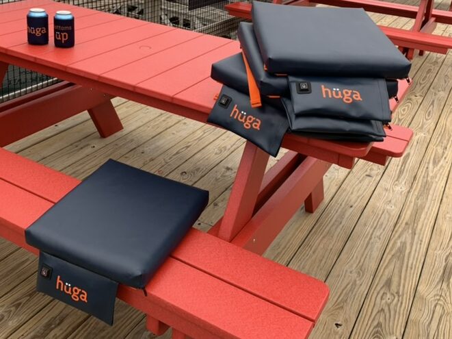 Huga Heat Product on bench