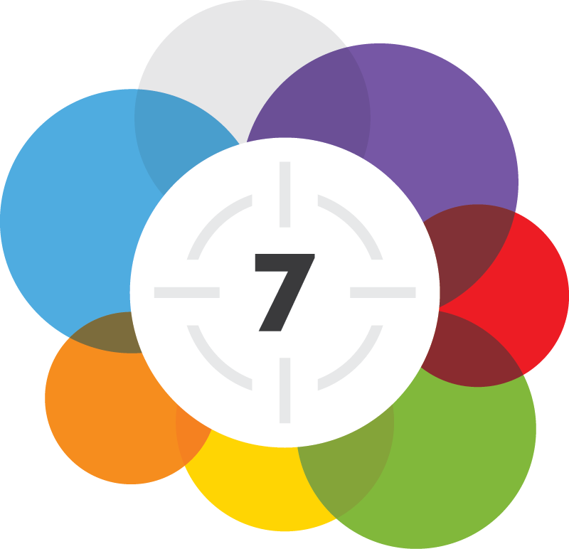 7 sectors icon