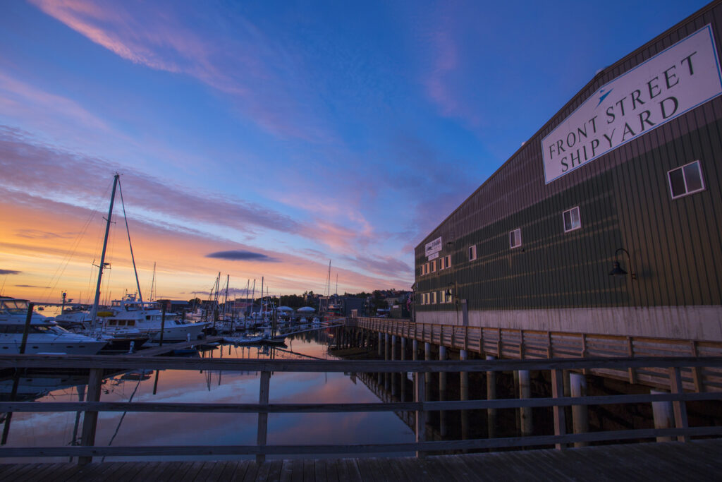 Docks at Front Street Shipyard