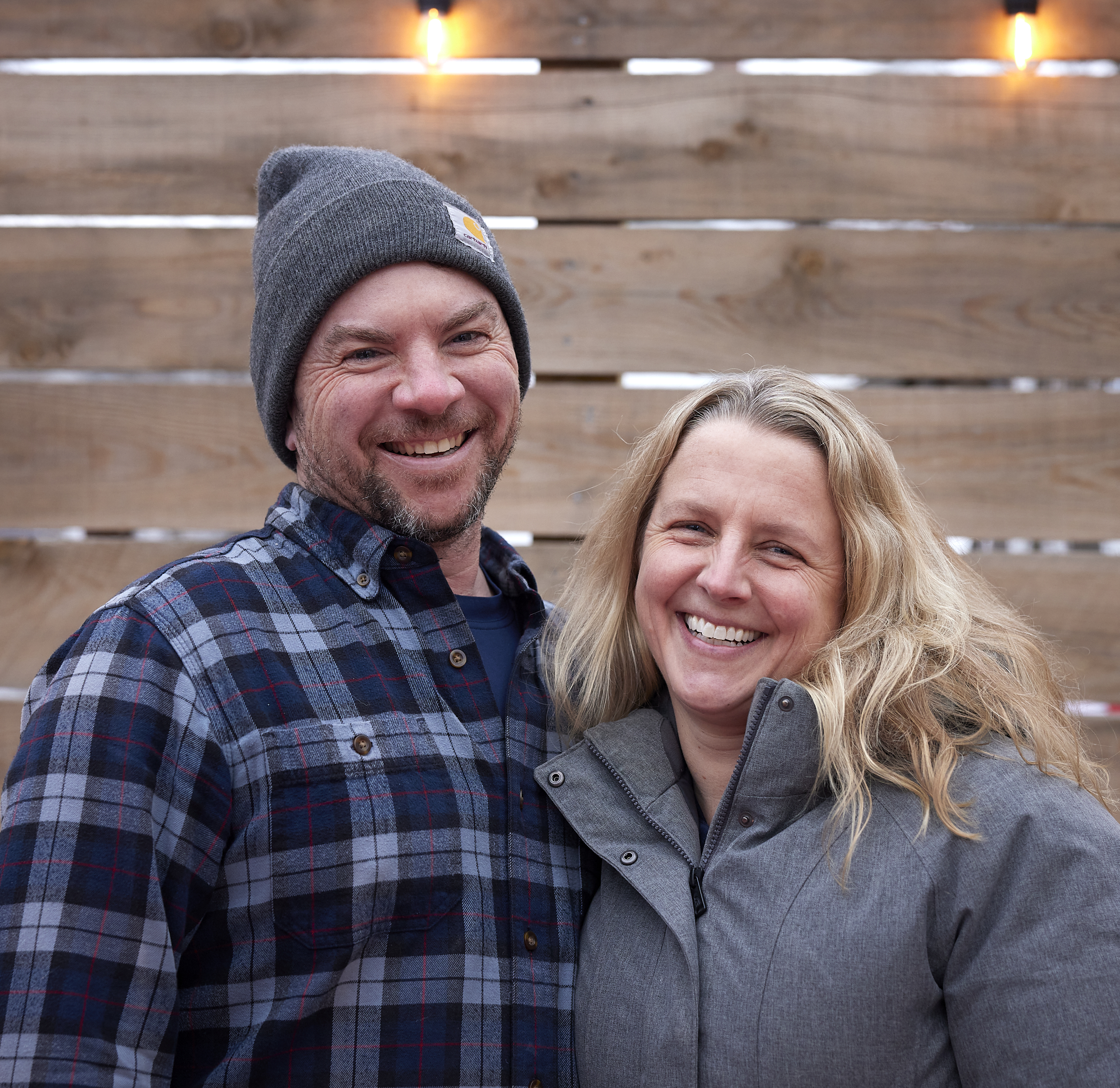 Jocelyn Olsen and Colin Greig