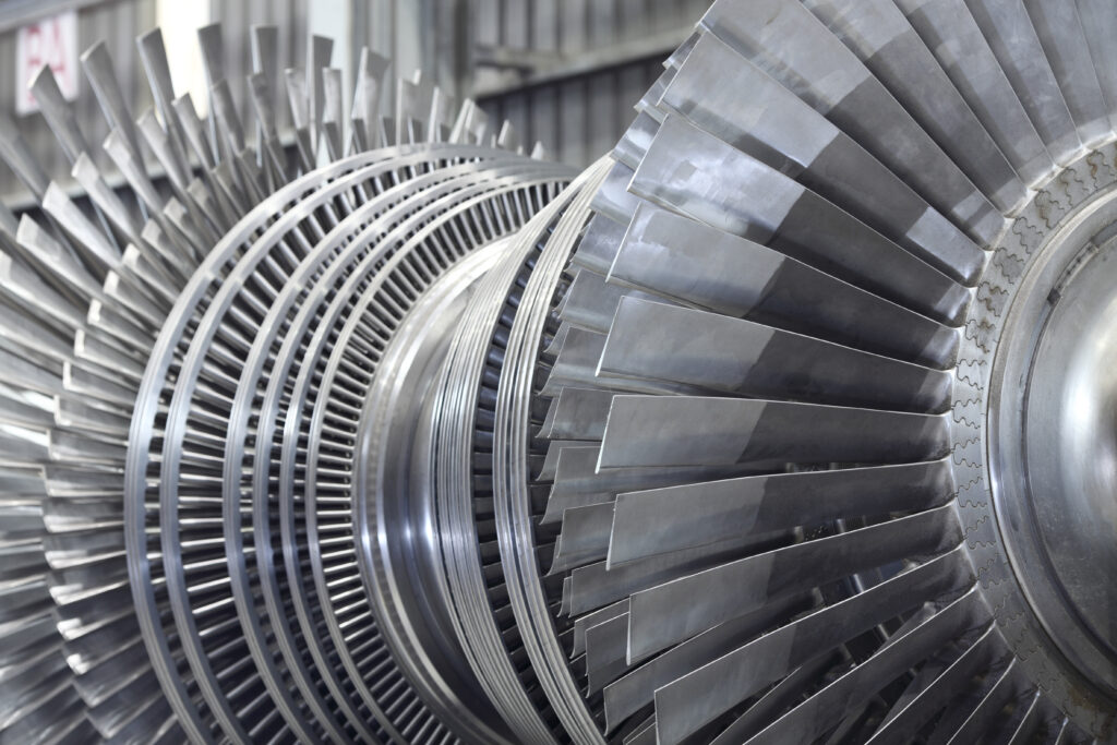 Internal image of turbine