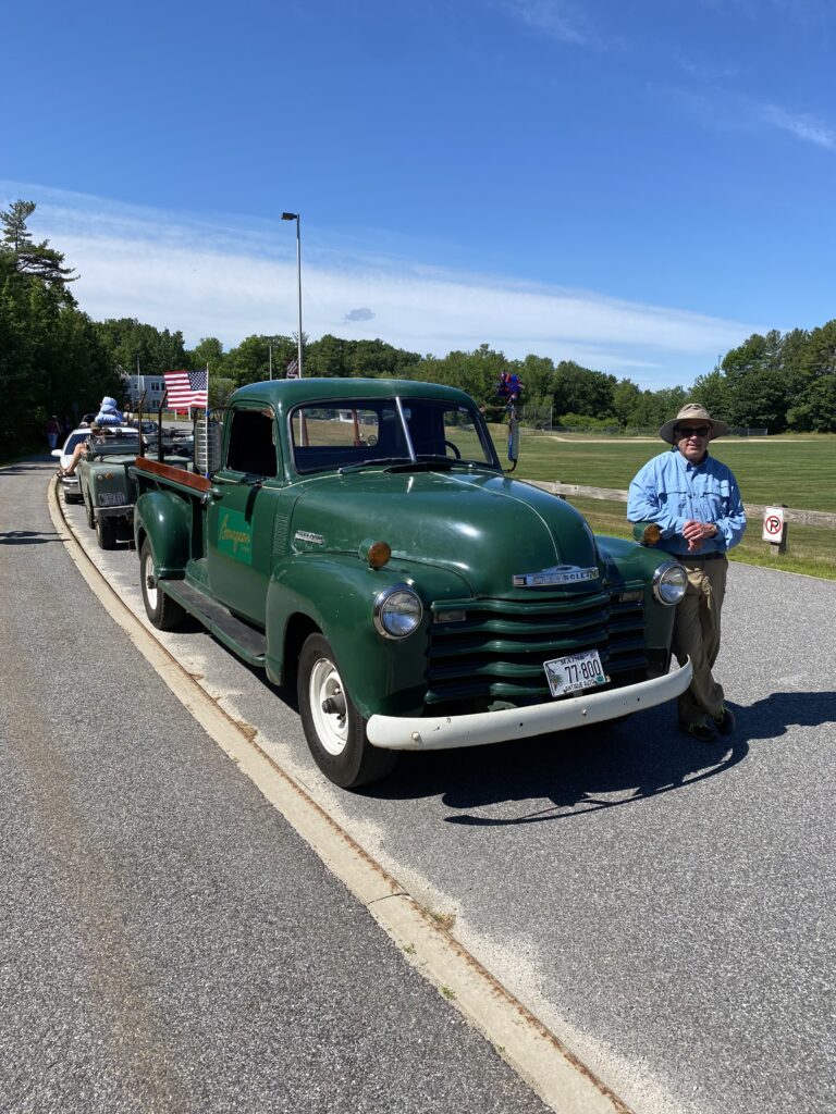 John Karp, old truck