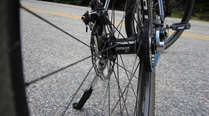 Back wheel of DuraBike