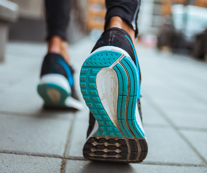 MedRhythms walking shoes