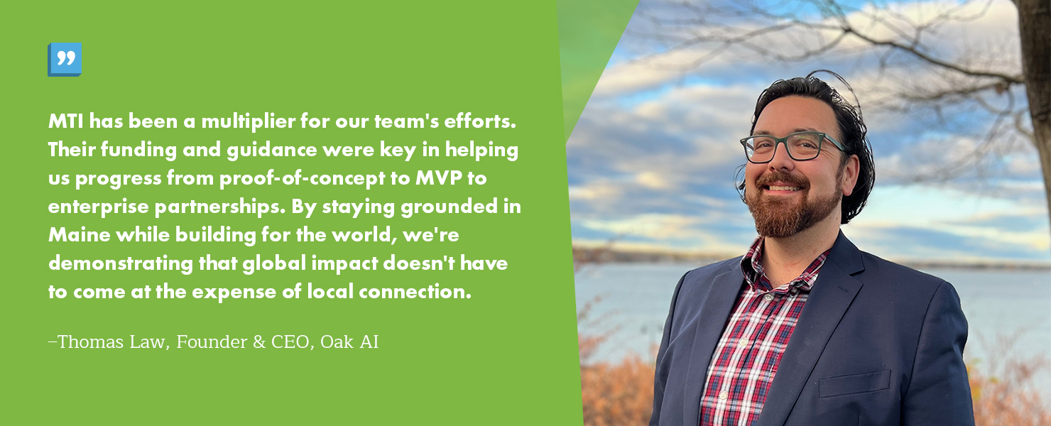 Thomas Law, Founder & CEO, Oak AI