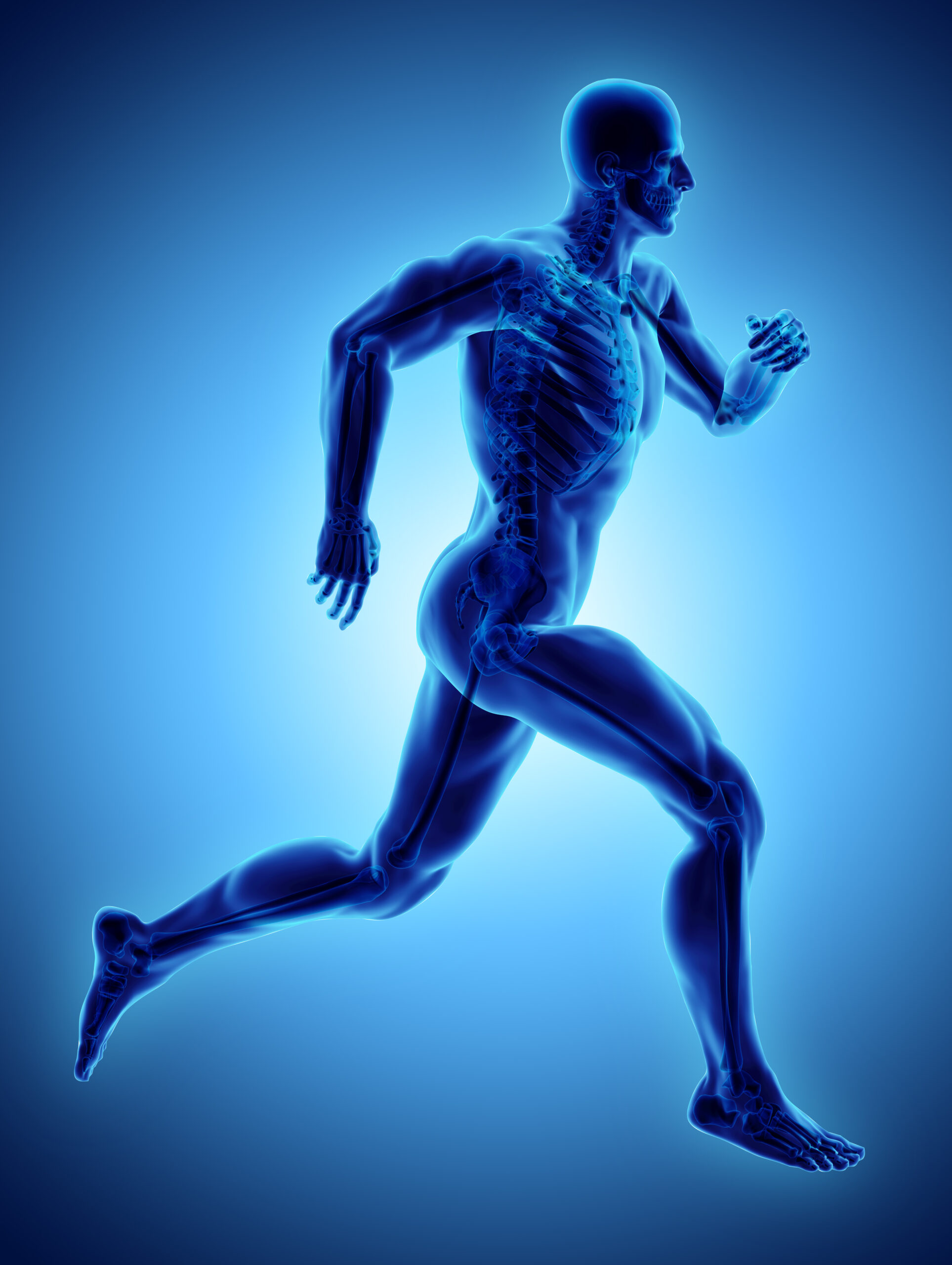 Running Man Medical Scan