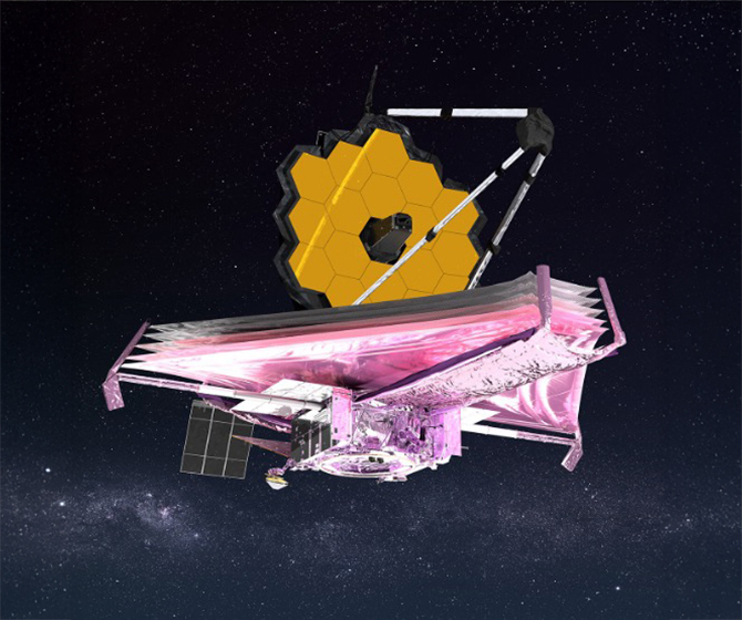 Maine Space Grant Consortium; Spacecraft Graphic