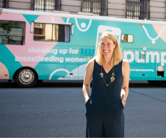 Amy VanHaren, CEO and Founder of Pumpspotting