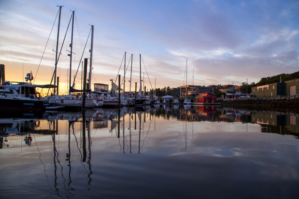 Docks at Front Street Shipyard